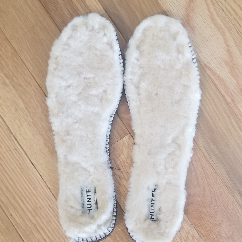 New Hunter Boot Shearling Insoles sz 8